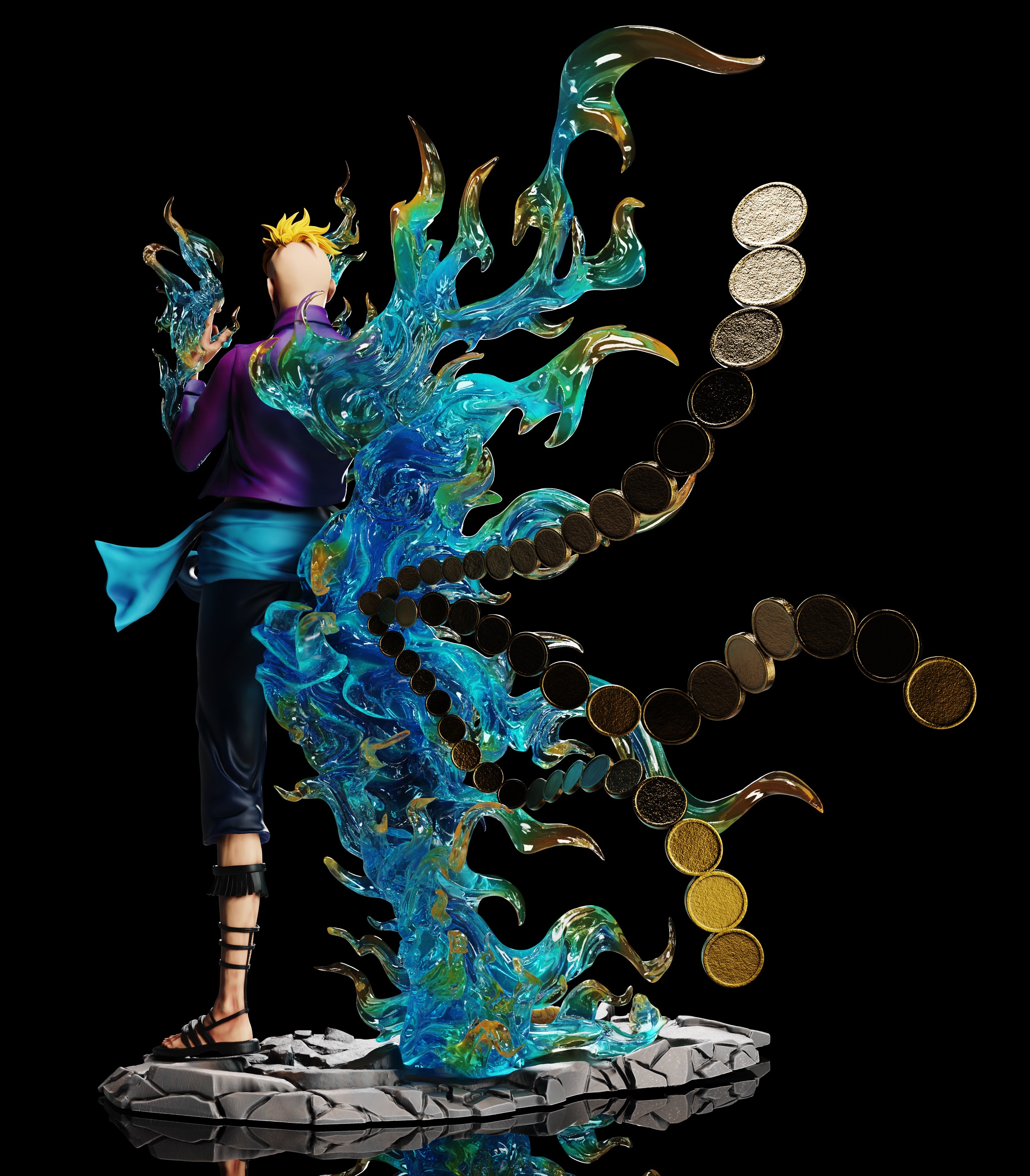 IU STUDIO ONE PIECE POP MAX MARCO THE PHOENIX SOLD OUT FF COLLECTIBLES