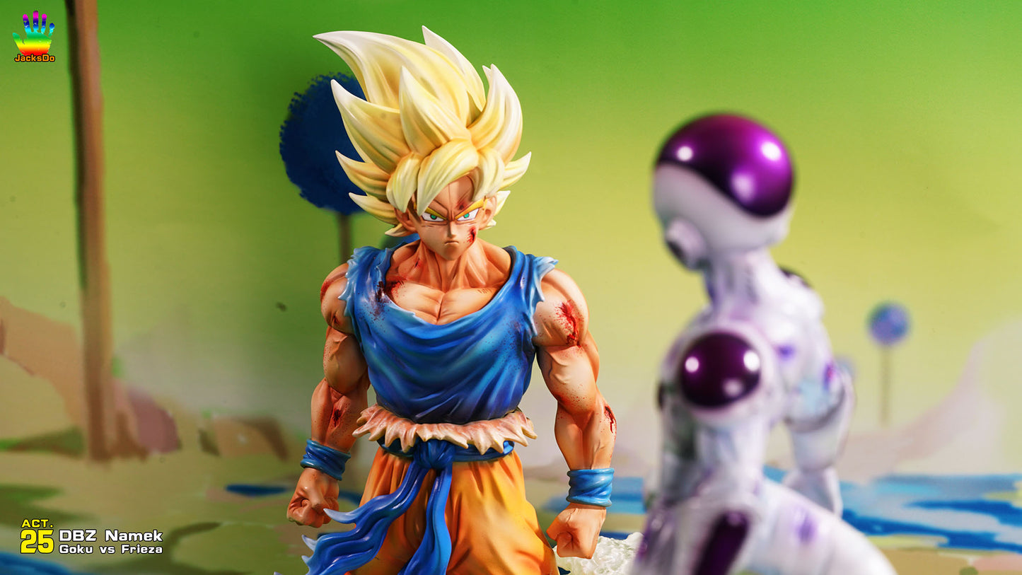 JACKSDO STUDIO – DRAGON BALL Z: NAMEK SERIES ACT.25 SUPER SAIYAN GOKU VS FRIEZA [IN STOCK]