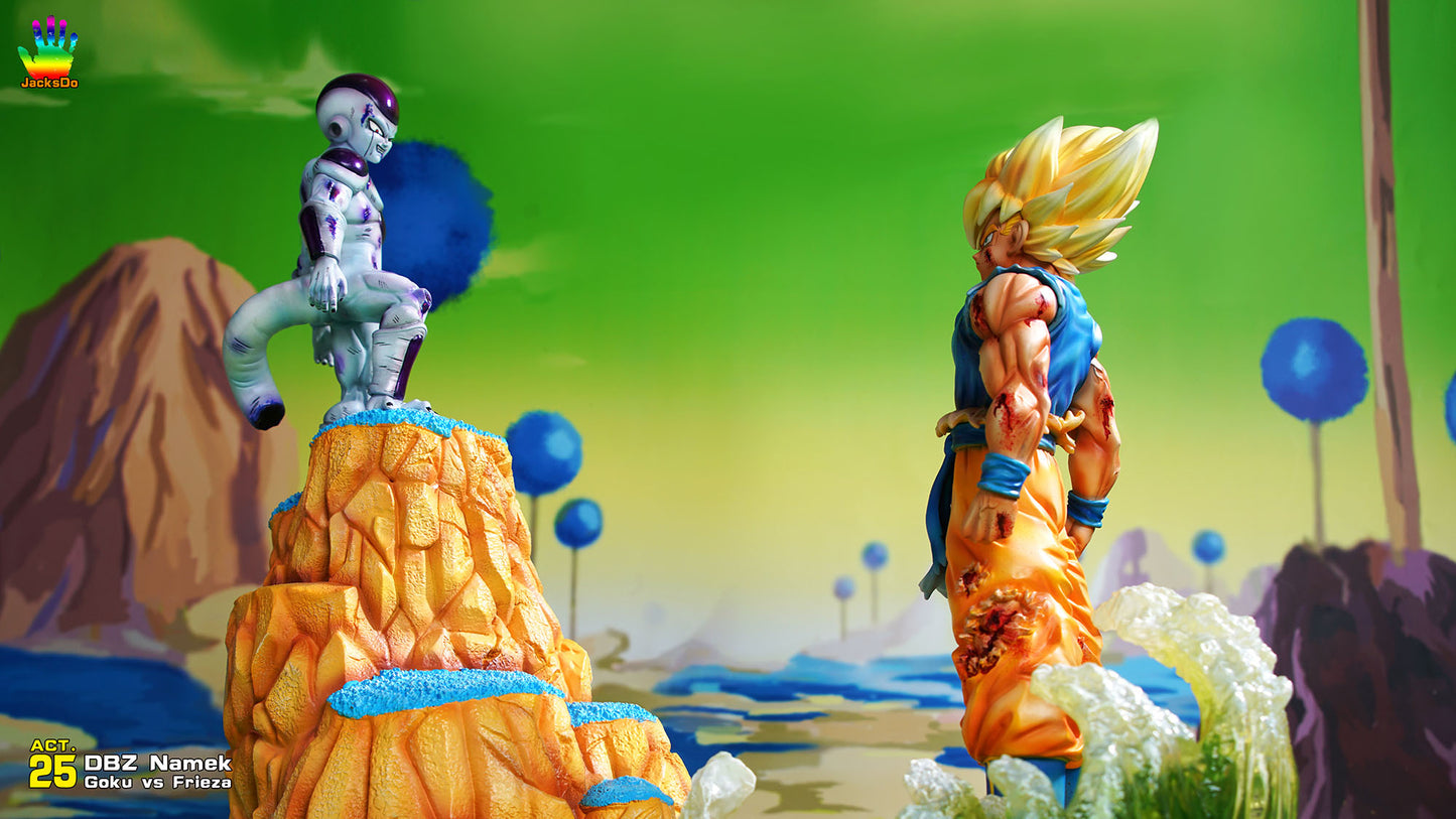JACKSDO STUDIO – DRAGON BALL Z: NAMEK SERIES ACT.25 SUPER SAIYAN GOKU VS FRIEZA [IN STOCK]
