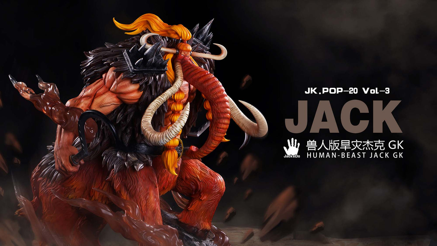 JACKSDO STUDIO – ONE PIECE: BEAST PIRATES ALL-STAR HYBRID HUMAN-BEAST FORM JACK [SOLD OUT]