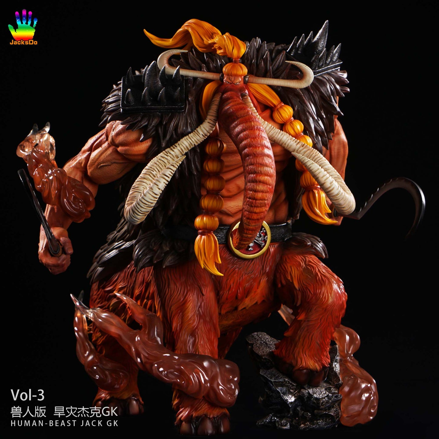 JACKSDO STUDIO – ONE PIECE: BEAST PIRATES ALL-STAR HYBRID HUMAN-BEAST FORM JACK [SOLD OUT]
