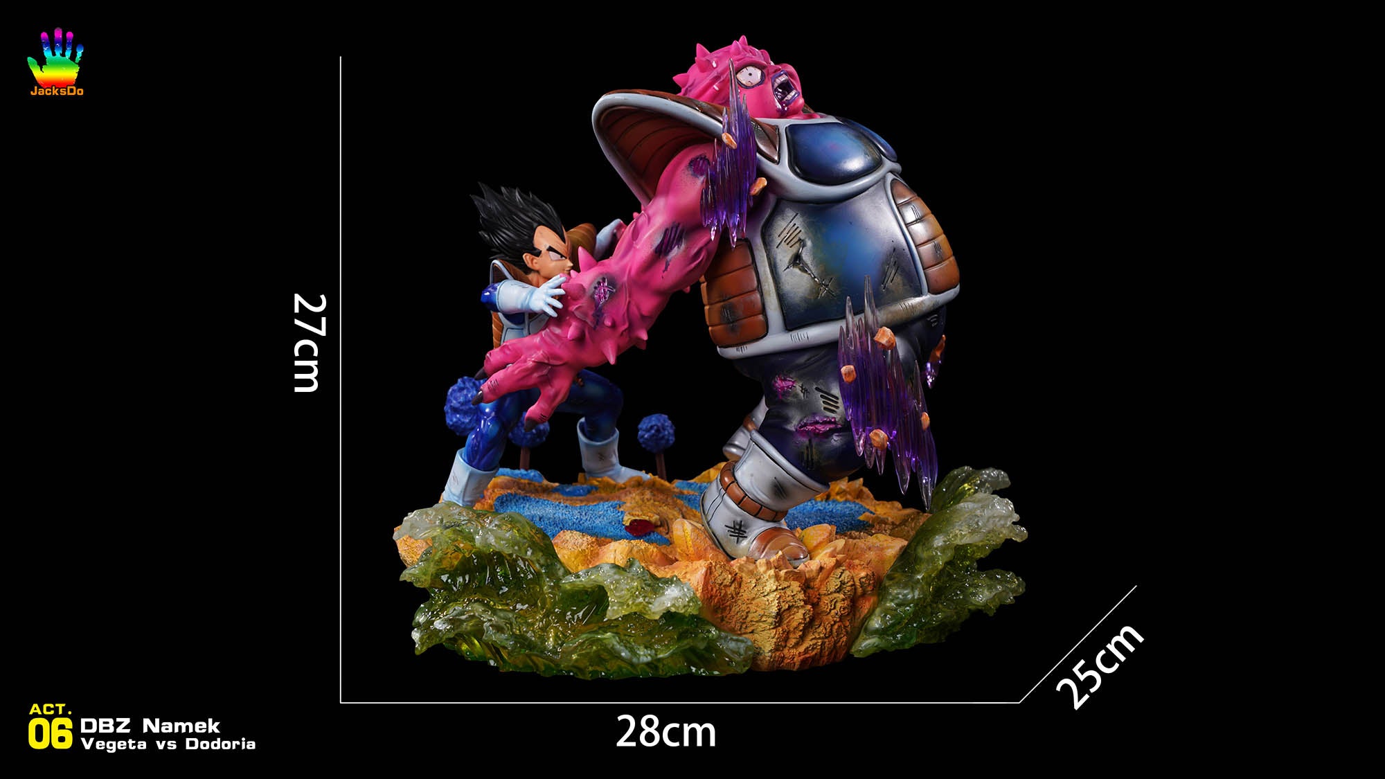 JACKSDO STUDIO – DRAGON BALL Z: NAMEK SERIES ACT.06 VEGETA VS