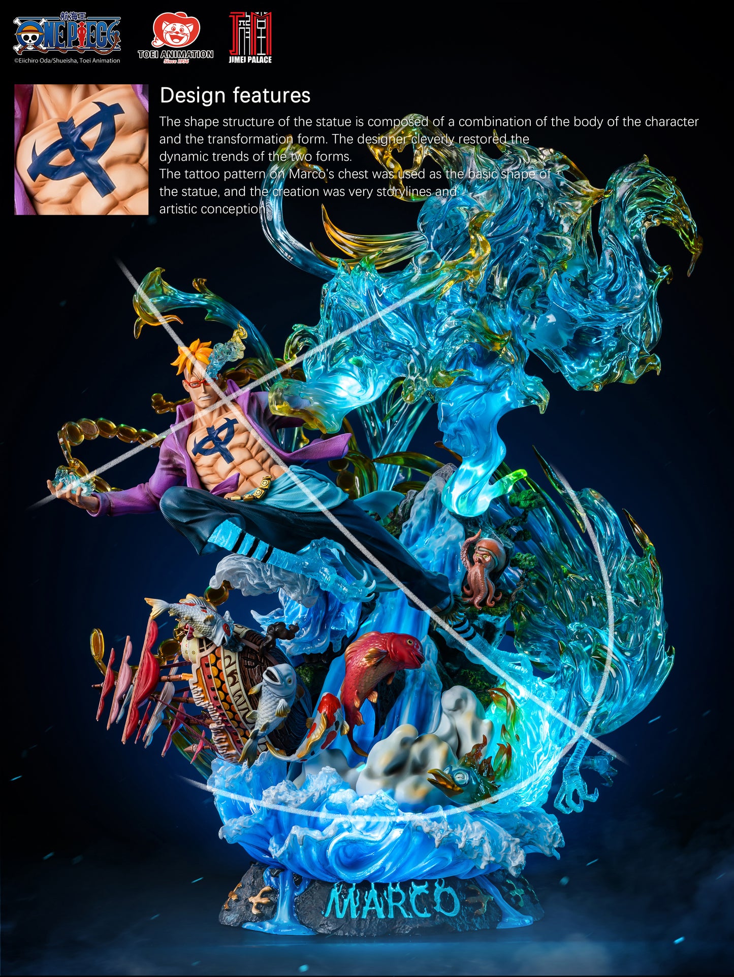 JIMEI PALACE STUDIO – ONE PIECE: MARCO THE PHOENIX (LICENSED) [SOLD OUT]