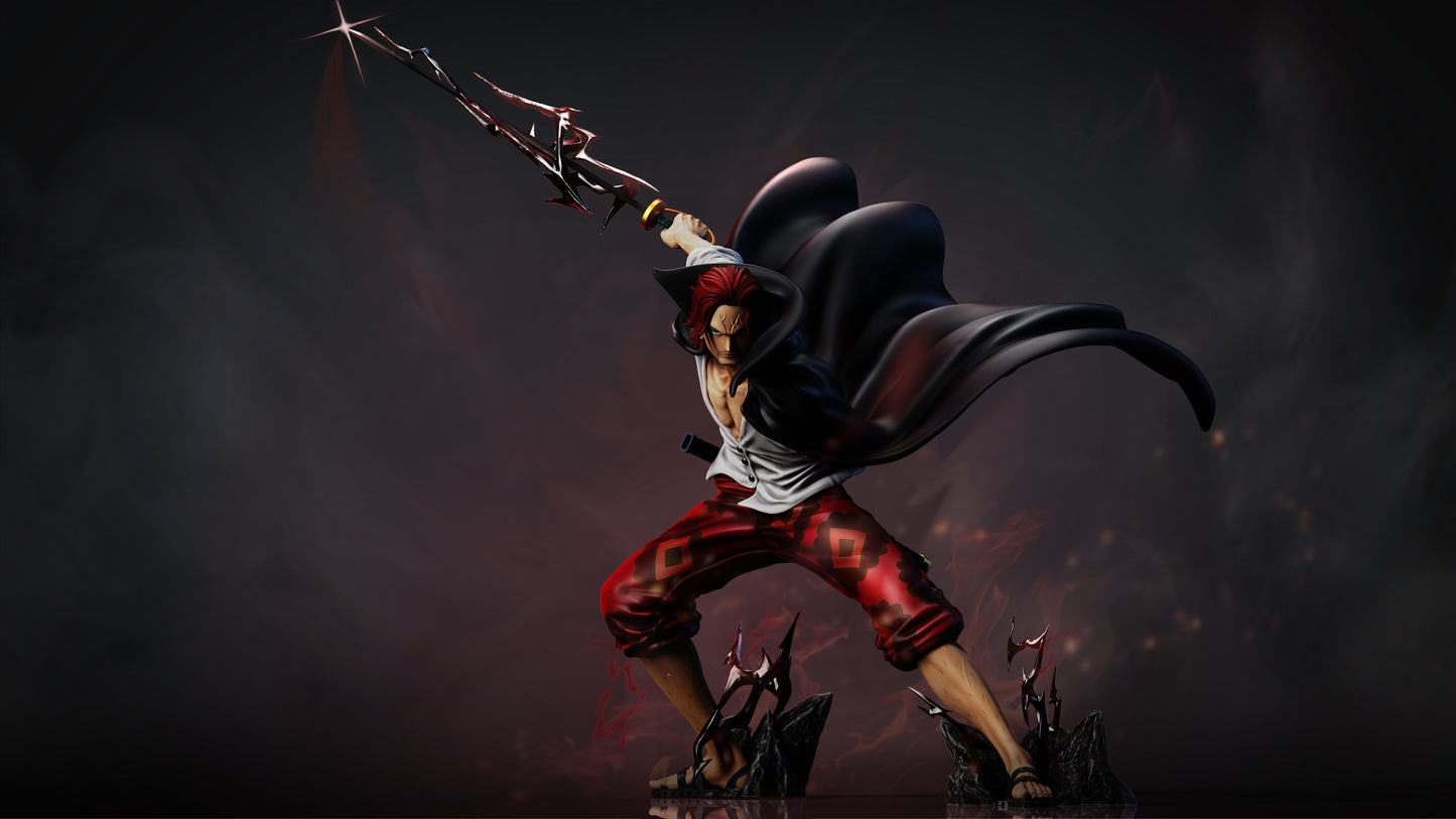 JOJ STUDIO – ONE PIECE: SWORDSMAN SERIES 1. RED-HAIRED SHANKS [IN STOCK]