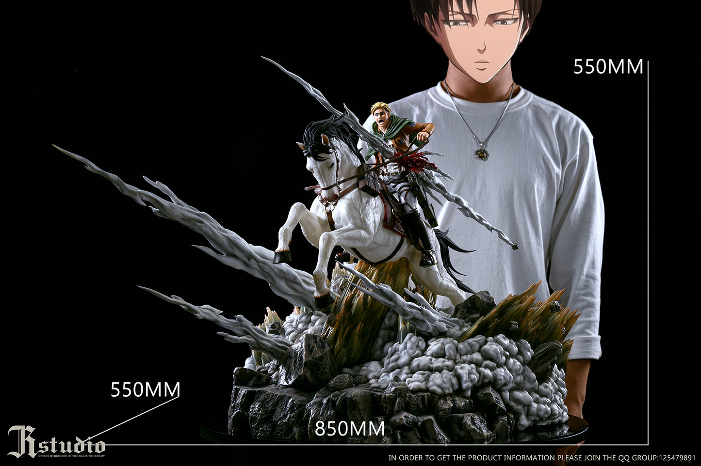 JR STUDIO – ATTACK ON TITAN: ERWIN SMITH [SOLD OUT]