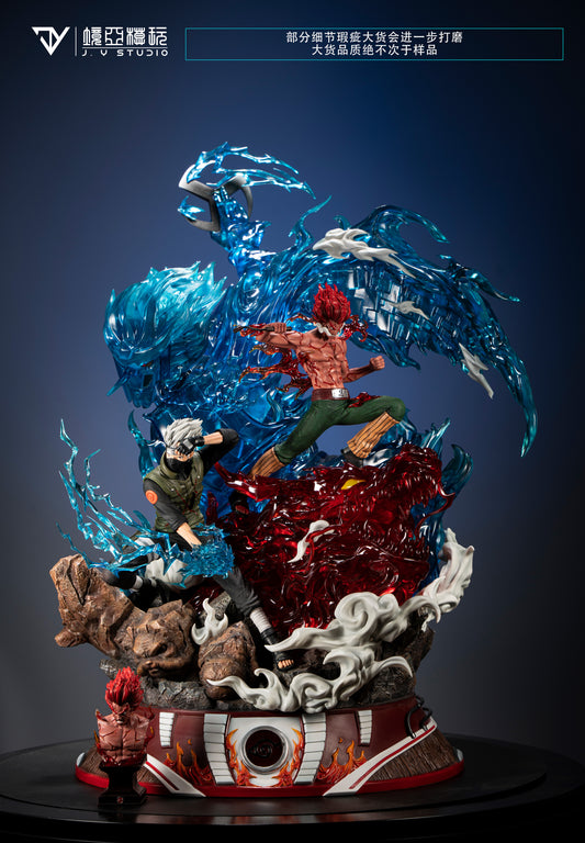 JY STUDIO – NARUTO: 4TH GREAT SHINOBI WAR, KAMUI KAKASHI AND NIGHT GUY [SOLD OUT]