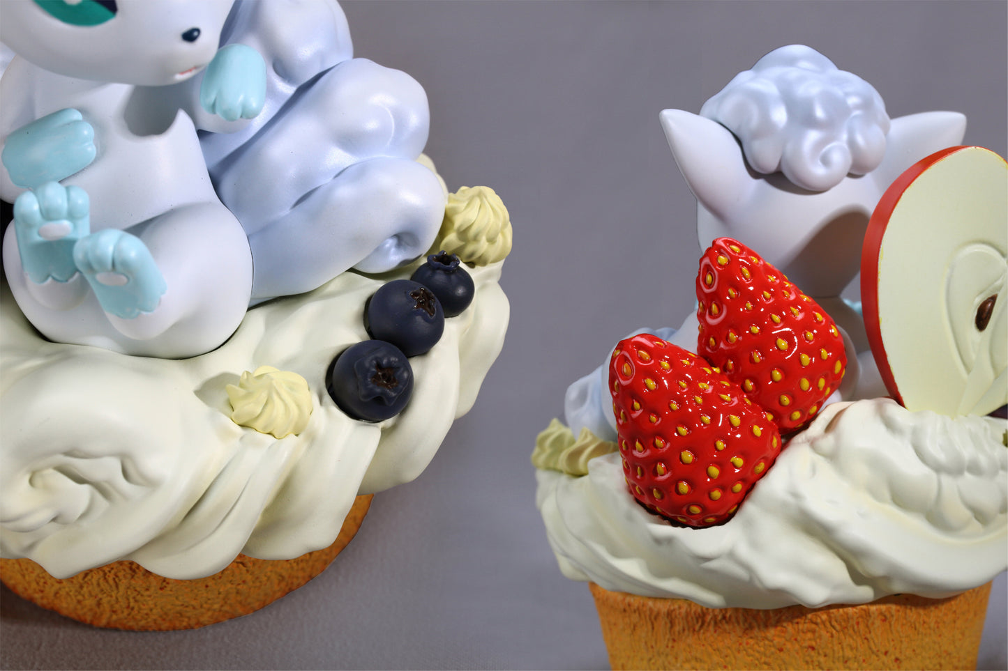 KING FINGER STUDIO – POKEMON: FRUIT TART ALOLAN VULPIX AND SOUFFLE VULPIX [IN STOCK]