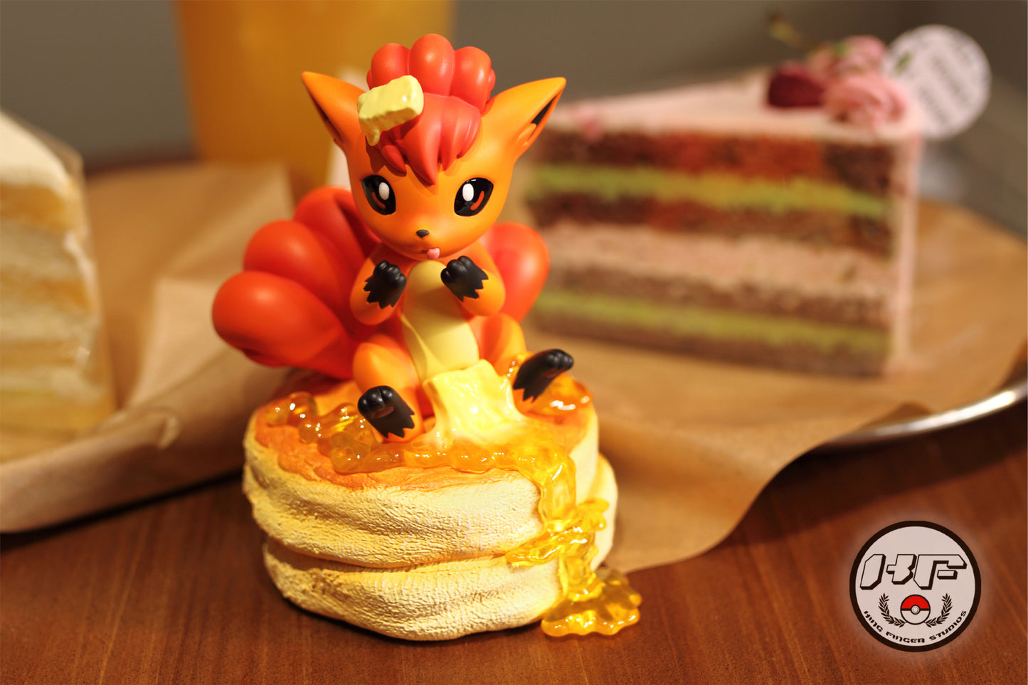 KING FINGER STUDIO – POKEMON: FRUIT TART ALOLAN VULPIX AND SOUFFLE VULPIX [IN STOCK]