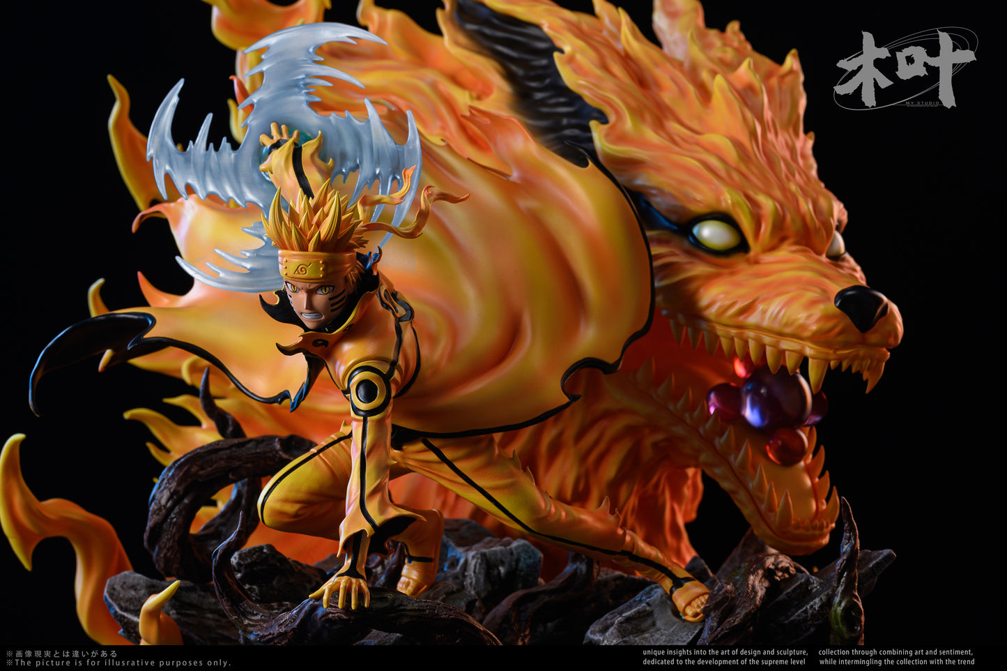 KONOHA STUDIO – NARUTO: 4TH GREAT SHINOBI WAR KURAMA CHAKRA MODE NARUTO [SOLD OUT]