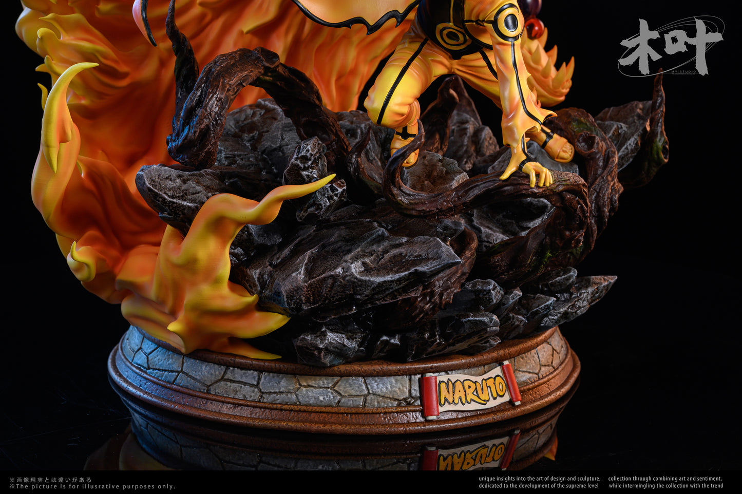 KONOHA STUDIO – NARUTO: 4TH GREAT SHINOBI WAR KURAMA CHAKRA MODE NARUTO [SOLD OUT]