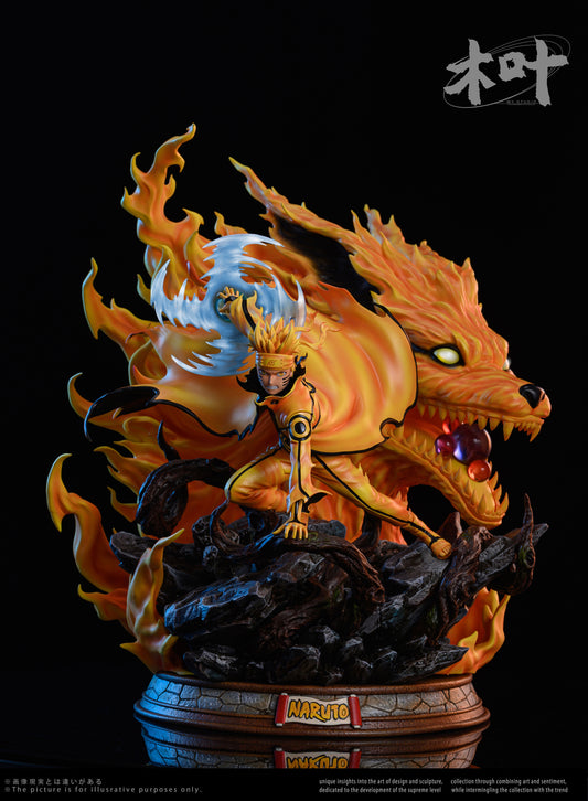 KONOHA STUDIO – NARUTO: 4TH GREAT SHINOBI WAR KURAMA CHAKRA MODE NARUTO [IN STOCK]