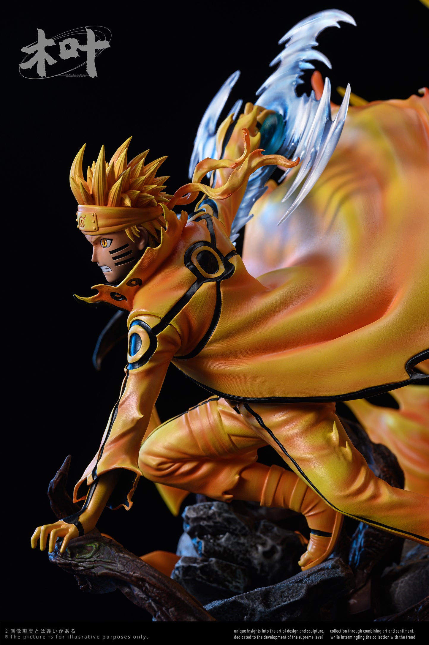 KONOHA STUDIO – NARUTO: 4TH GREAT SHINOBI WAR KURAMA CHAKRA MODE NARUTO [SOLD OUT]