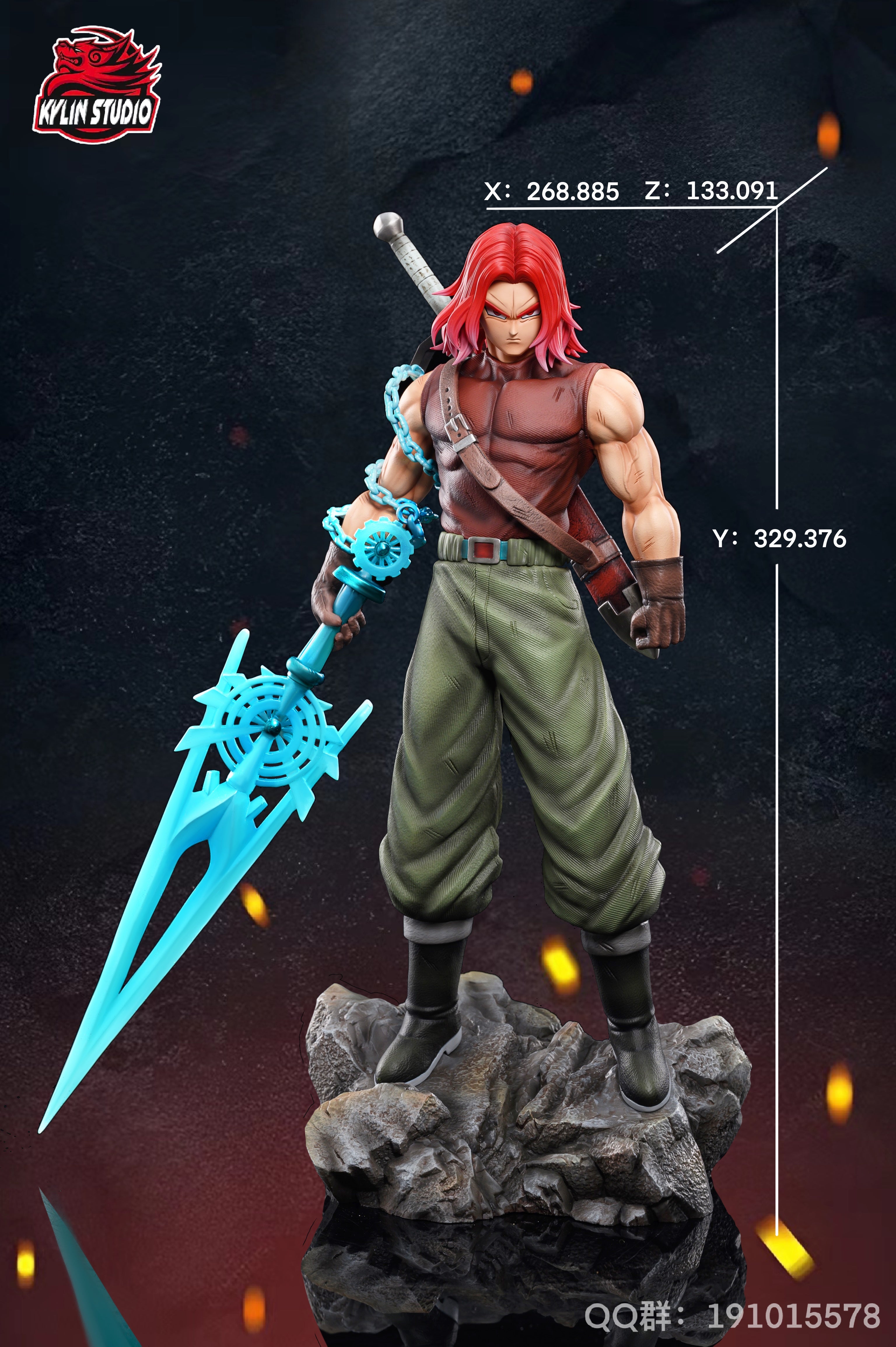 KYLIN STUDIO – DRAGON BALL SUPER: SUPER SAIYAN GOD XENO TRUNKS