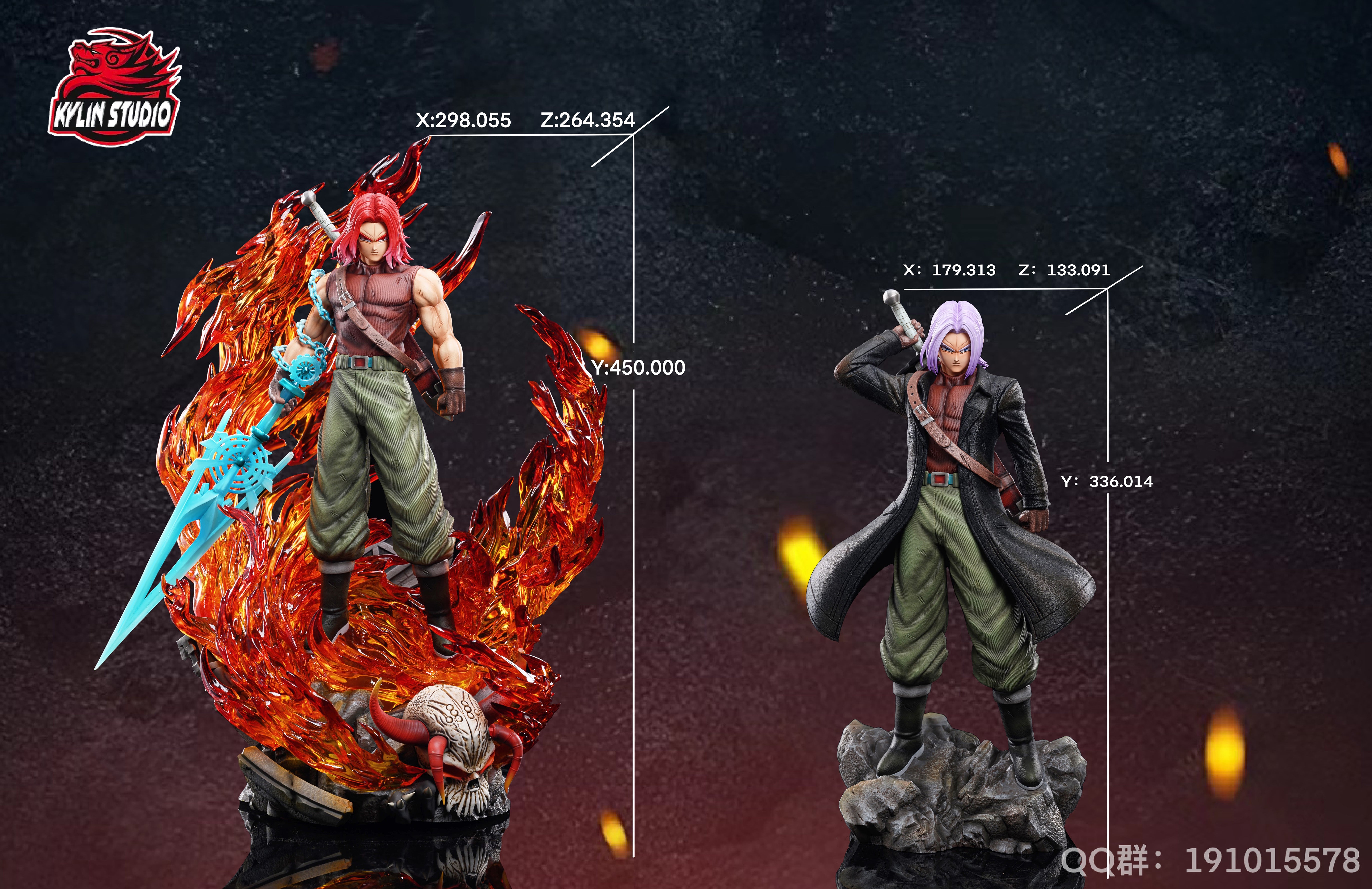 KYLIN STUDIO – DRAGON BALL SUPER: SUPER SAIYAN GOD XENO TRUNKS