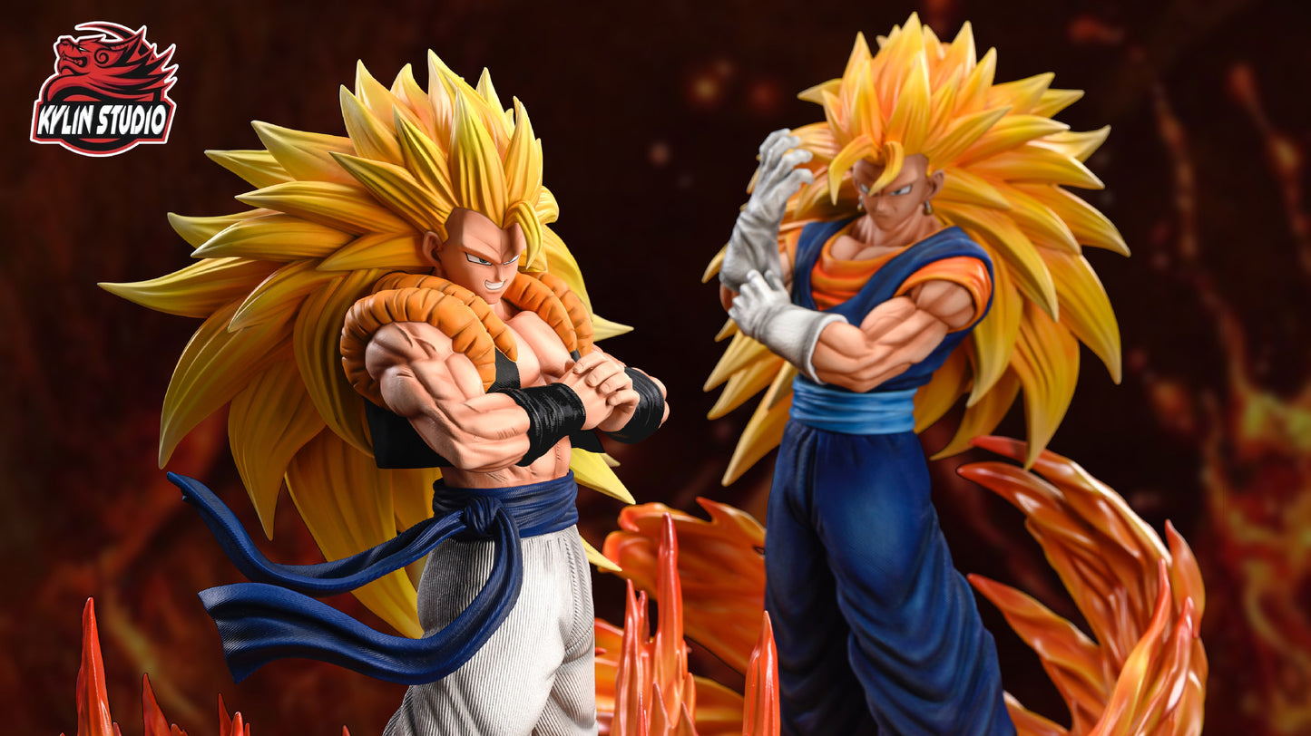 KYLIN STUDIO – DRAGON BALL Z: SUPER SAIYAN 3 SERIES, GOGETA AND VEGETTO [SOLD OUT]