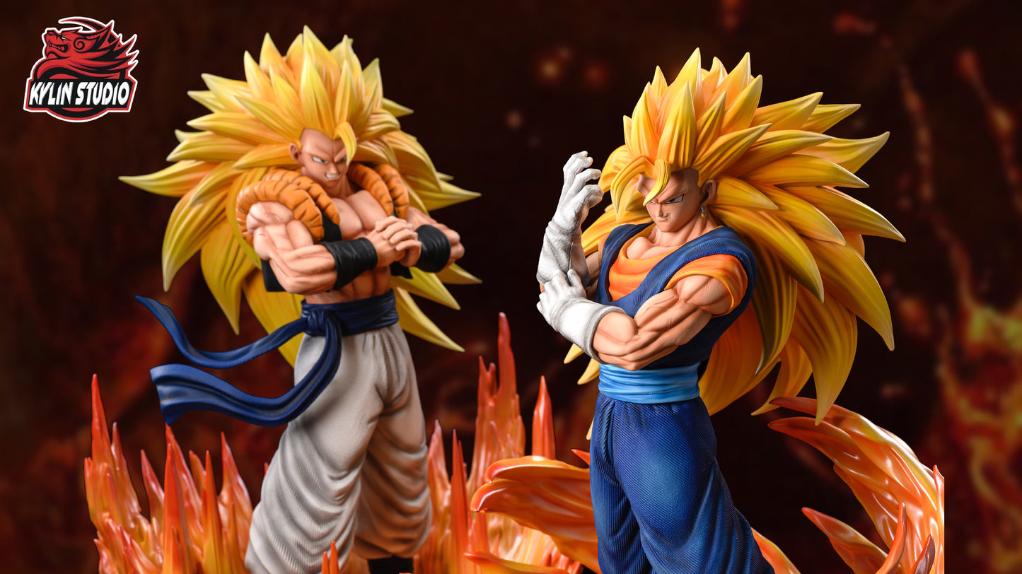 KYLIN STUDIO – DRAGON BALL Z: SUPER SAIYAN 3 SERIES, GOGETA AND VEGETTO [SOLD OUT]