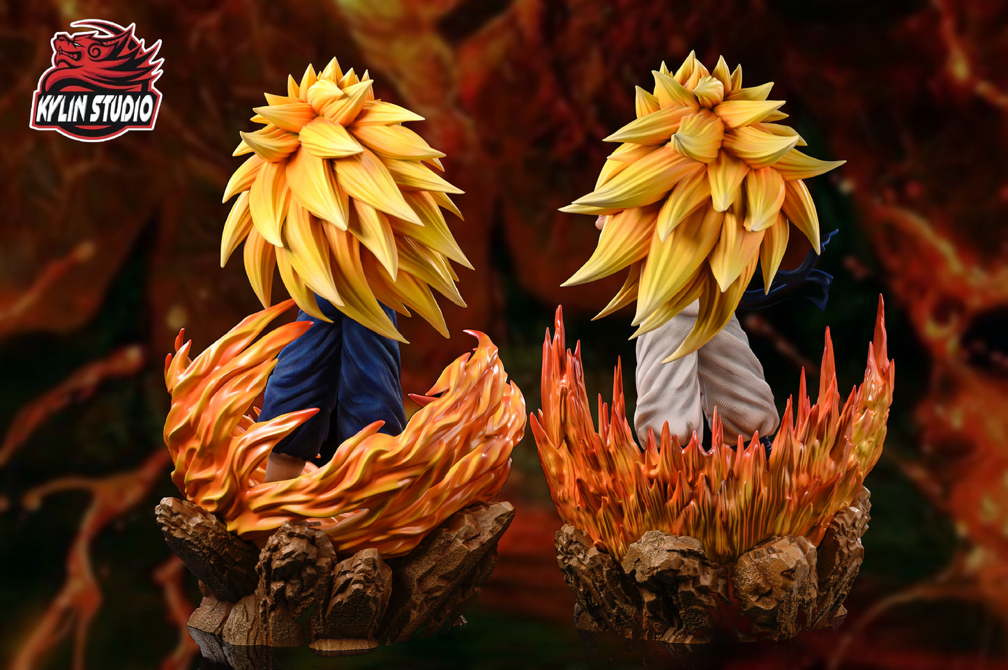 KYLIN STUDIO – DRAGON BALL Z: SUPER SAIYAN 3 SERIES, GOGETA AND VEGETTO [SOLD OUT]