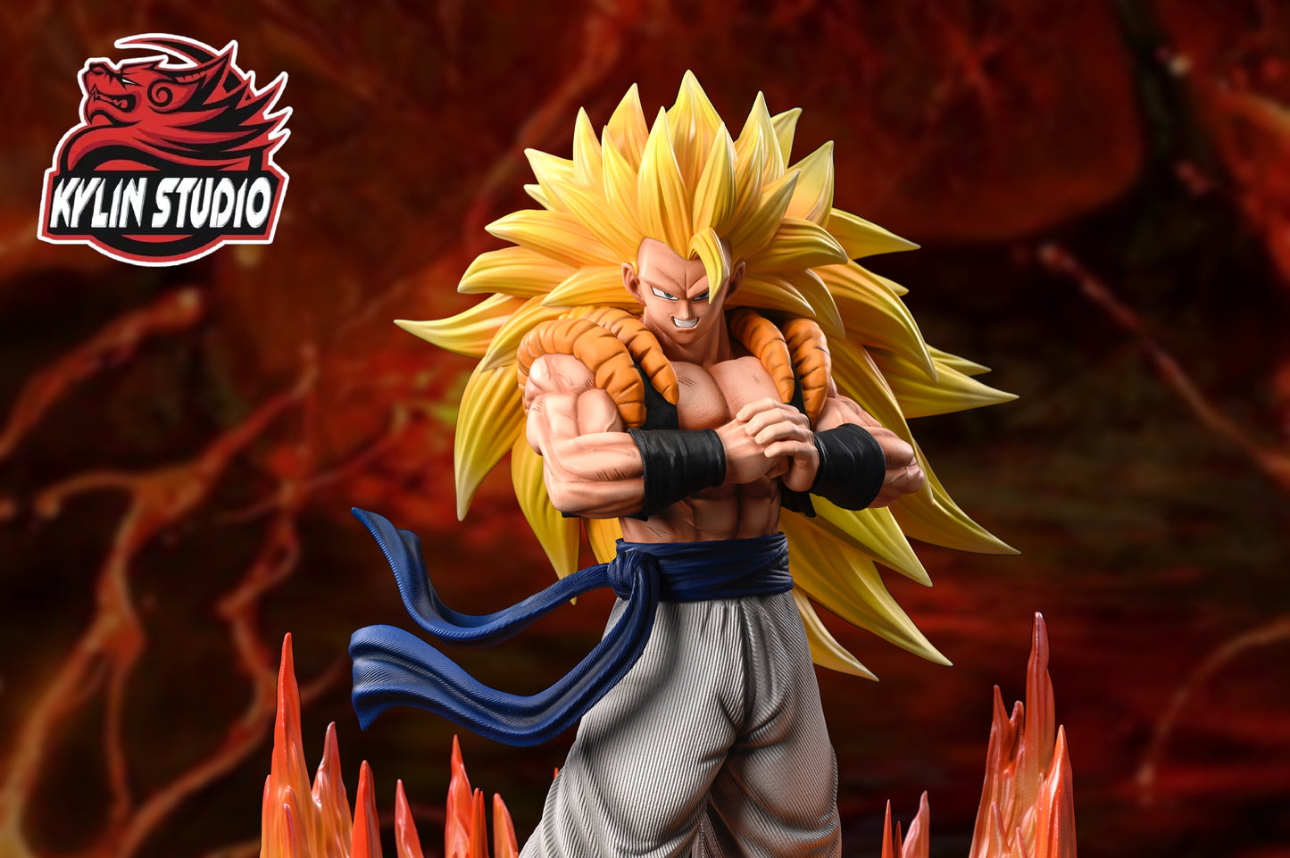 KYLIN STUDIO – DRAGON BALL Z: SUPER SAIYAN 3 SERIES, GOGETA AND VEGETTO [SOLD OUT]
