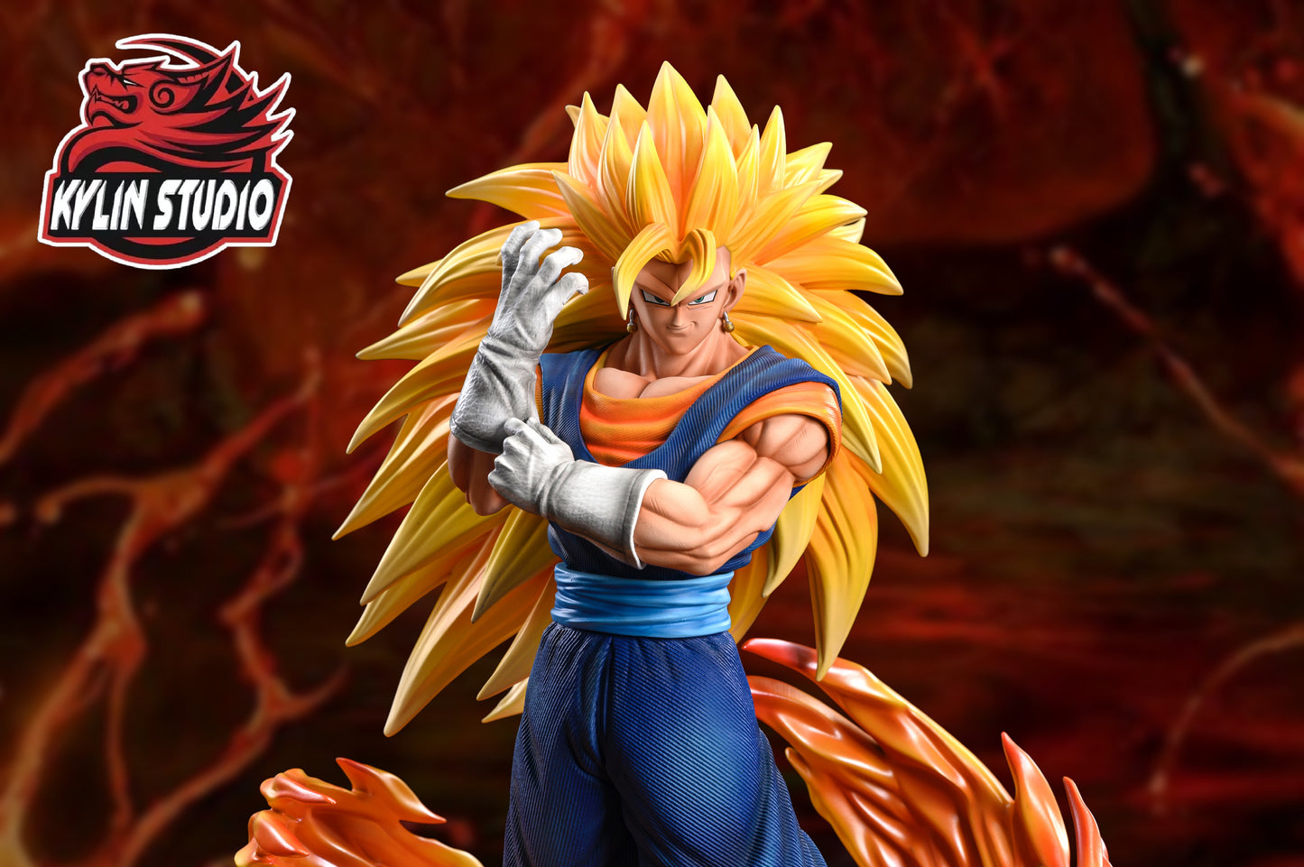 KYLIN STUDIO – DRAGON BALL Z: SUPER SAIYAN 3 SERIES, GOGETA AND VEGETTO [SOLD OUT]