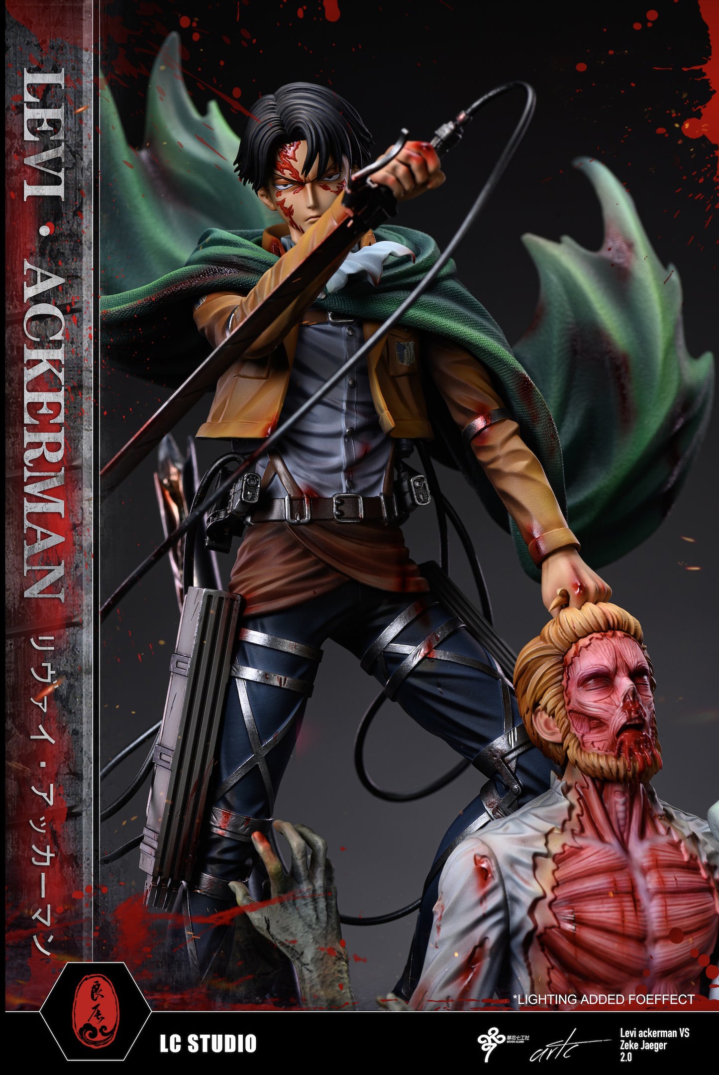 LC STUDIO – ATTACK ON TITAN: THE STRONGEST SOLDIER, LEVI ACKERMAN 2.0 [PRE-ORDER]