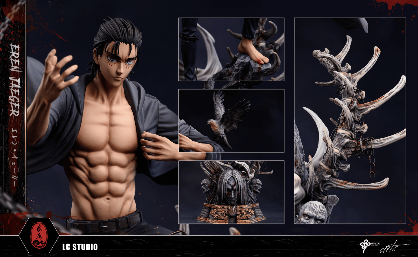 LC STUDIO – ATTACK ON TITAN: 6. 19-YEAR-OLD EREN YEAGER [PRE-ORDER]