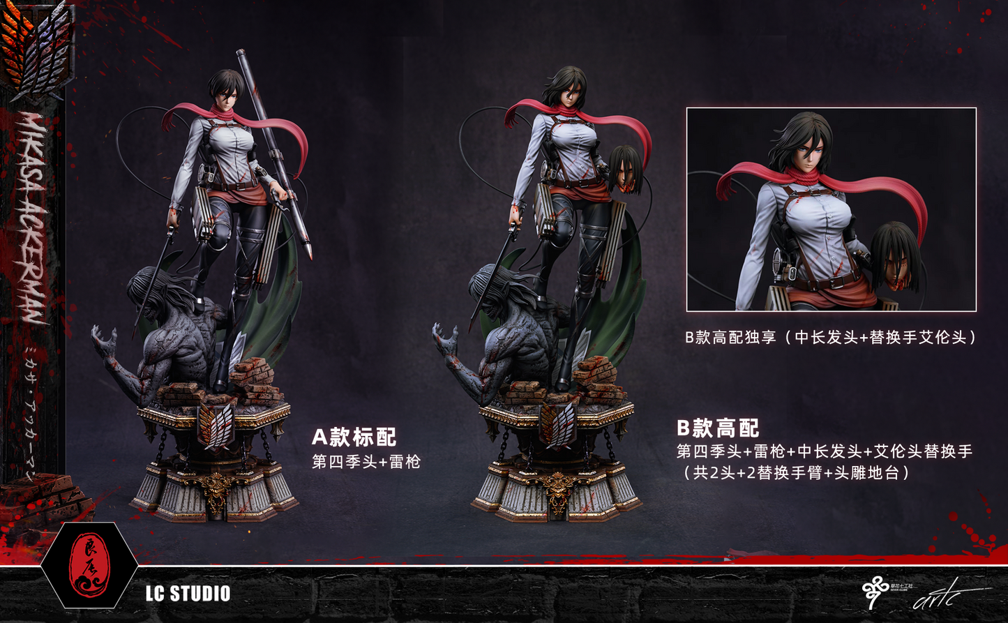 Attack On Titans - Mikasa Ackerman Figurine, L'Attaque des Titans Jamma 2 Attack On Titans - Mikasa Ackerman Figurine, L'Attaque des Titans Jamma 2