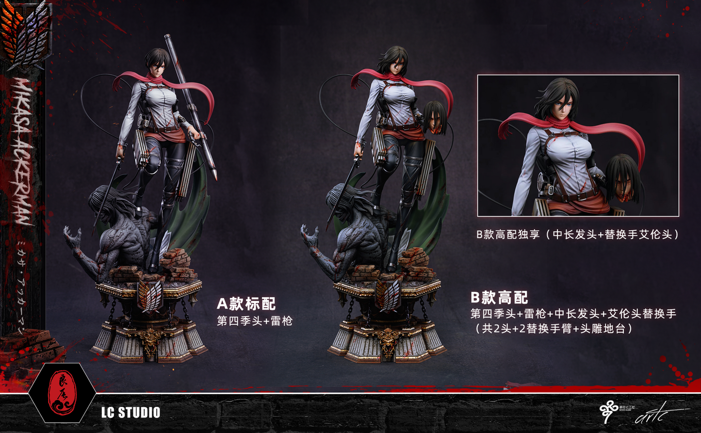 LC STUDIO – ATTACK ON TITAN: 9. MIKASA ACKERMAN 2.0 [SOLD OUT]