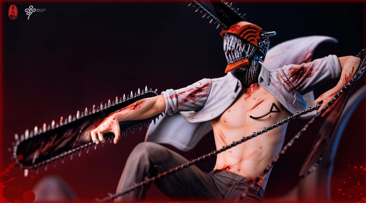 LC STUDIO – CHAINSAW MAN: HYBRID FORM DENJI RIDING SHARK FIEND BEAM [I ...