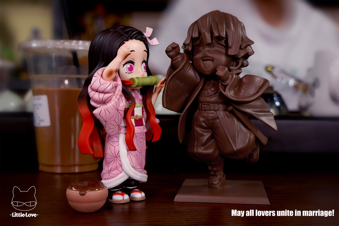 LITTLE LOVE STUDIO – DEMON SLAYER: TRUE LOVE, NEZUKO AND CHOCOLATE ZENITSU [SOLD OUT]