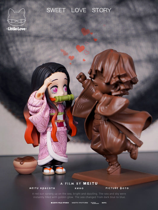 LITTLE LOVE STUDIO – DEMON SLAYER: TRUE LOVE, NEZUKO AND CHOCOLATE ZENITSU [SOLD OUT]