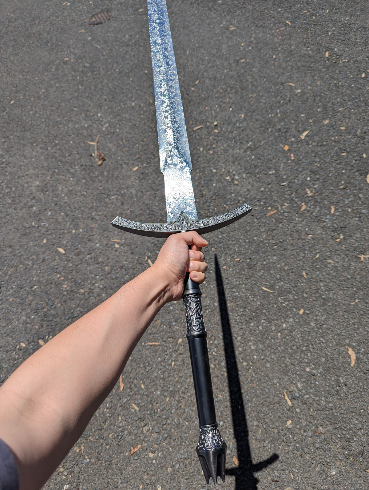 AIT Collectibles S4303 Movie Replica Black Lord Of The Rings Witch King ANGMAR Wraith Aragorn Sword W Wood Scabbard 42 AIT Collectibles S4303 Movie Replica Black Lord Of The Rings Witch King ANGMAR Wraith Aragorn Sword W Wood Scabbard 42