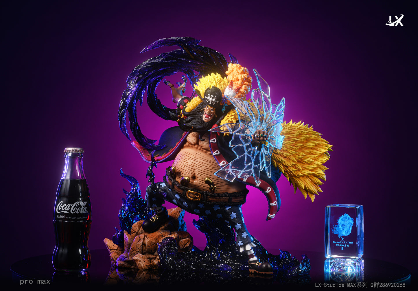LX STUDIO – ONE PIECE: FOUR EMPERORS MAX SERIES, BLACKBEARD MARSHALL D. TEACH [SOLD OUT]