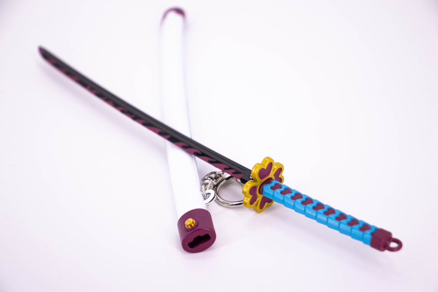 DEMON SLAYER – MITSURI KANROJI’S NICHIRIN SWORD KEYCHAIN