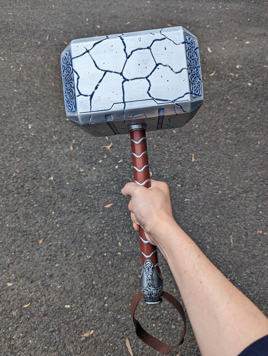 THOR: LOVE AND THUNDER – MJÖLNIR, MIGHTY THOR’S CRACKED HAMMER AND BASE