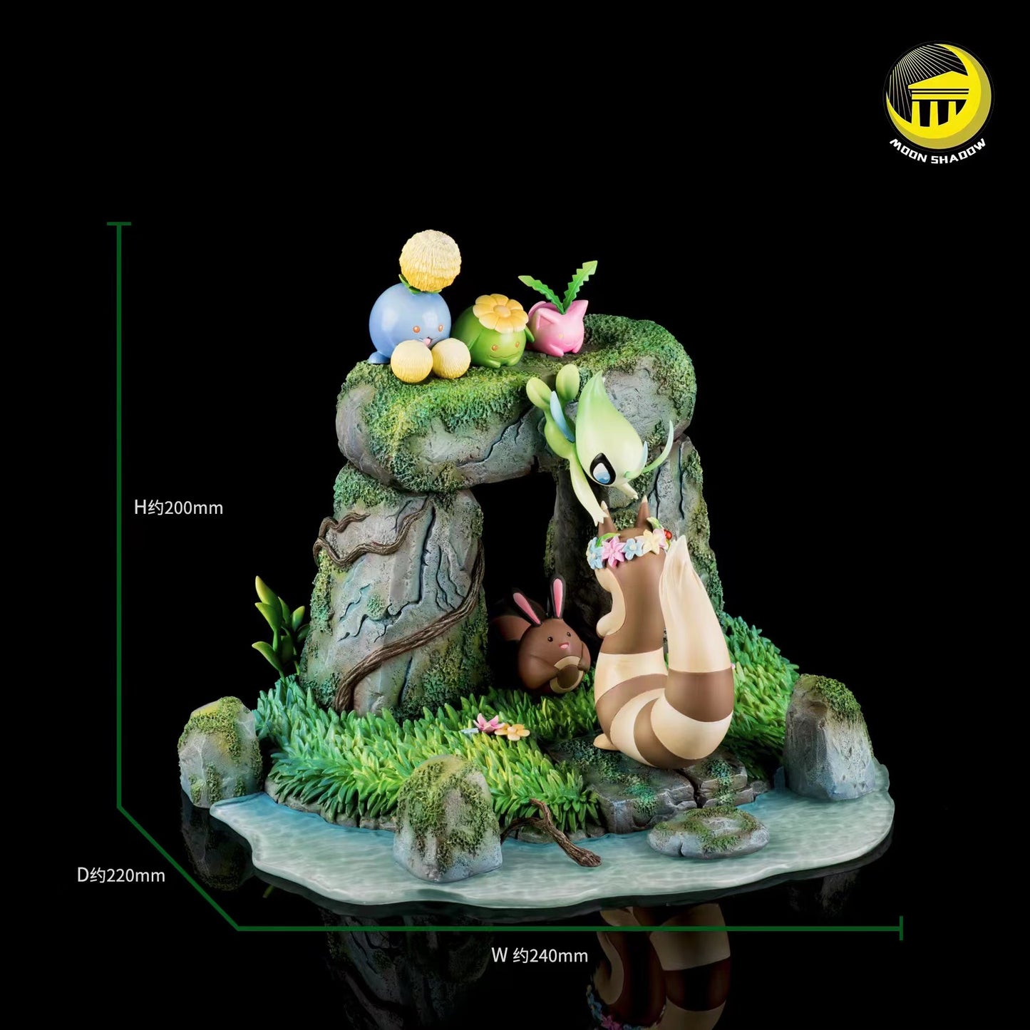 MOON SHADOW STUDIO – POKEMON: NATURE SERIES, MYSTERY FOREST [SOLD OUT]