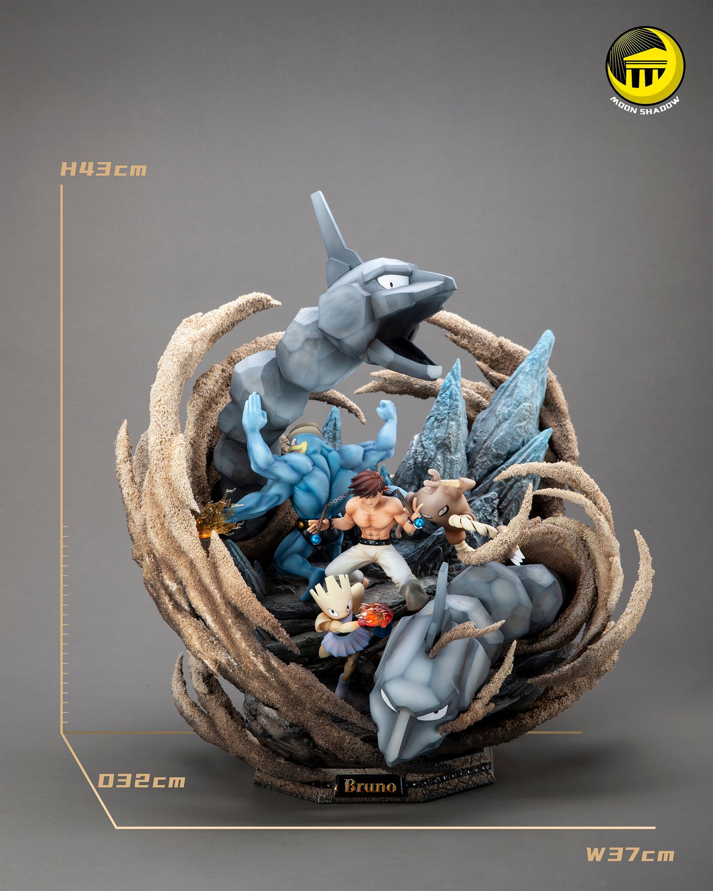 MOON SHADOW STUDIO – POKEMON: INDIGO ELITE FOUR, BRUNO [SOLD OUT]