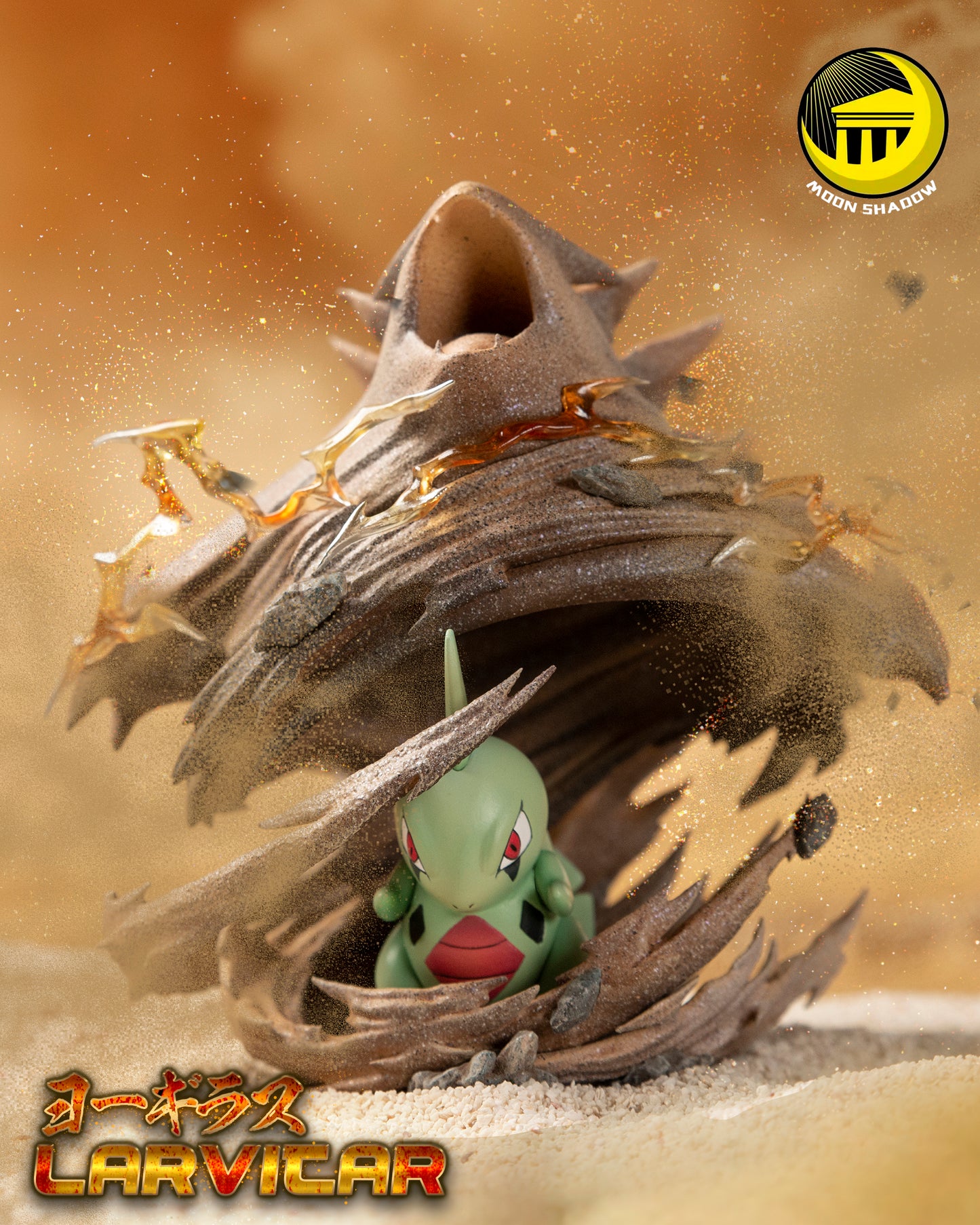 MOON SHADOW STUDIO – POKEMON: AWAKENING SERIES 7. LARVITAR [SOLD OUT]