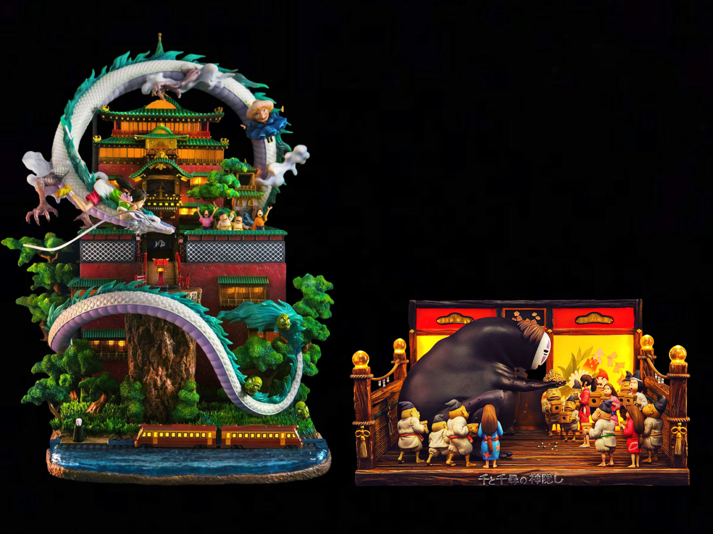 OPM STUDIO – HAYAO MIYAZAKI SMALL SCENE SERIES 2. SPIRITED AWAY, BATHHOUSE SCENE [IN STOCK]
