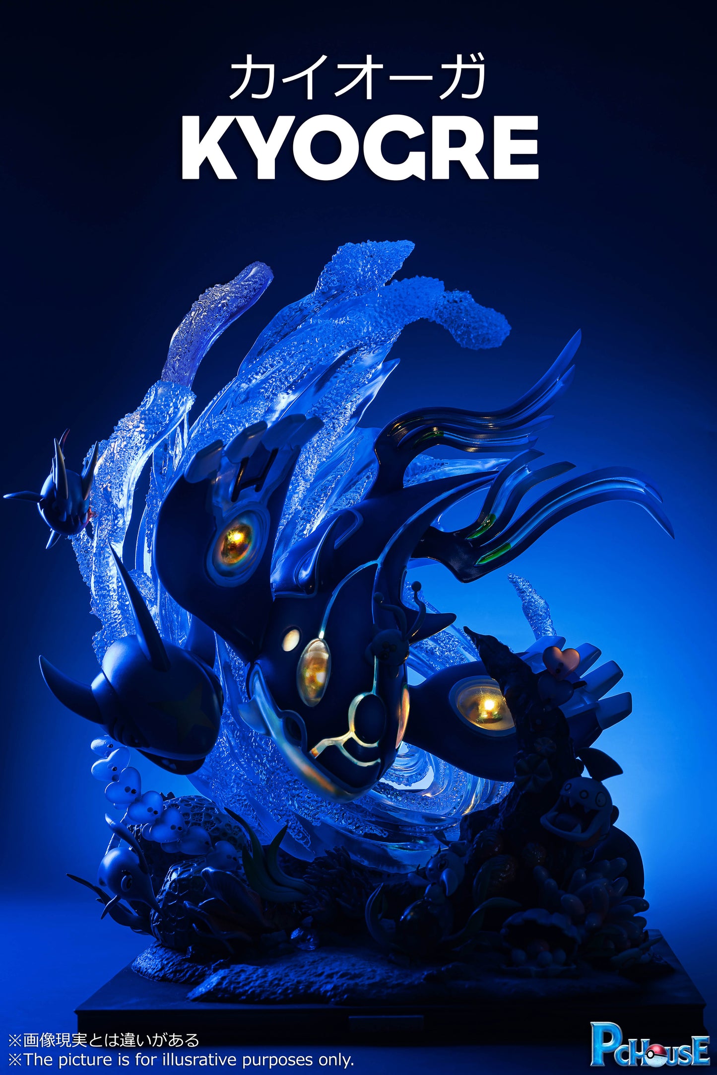 PC HOUSE STUDIO – POKEMON: DEEP SEA SERIES, PRIMAL REVERSION KYOGRE [SOLD OUT]