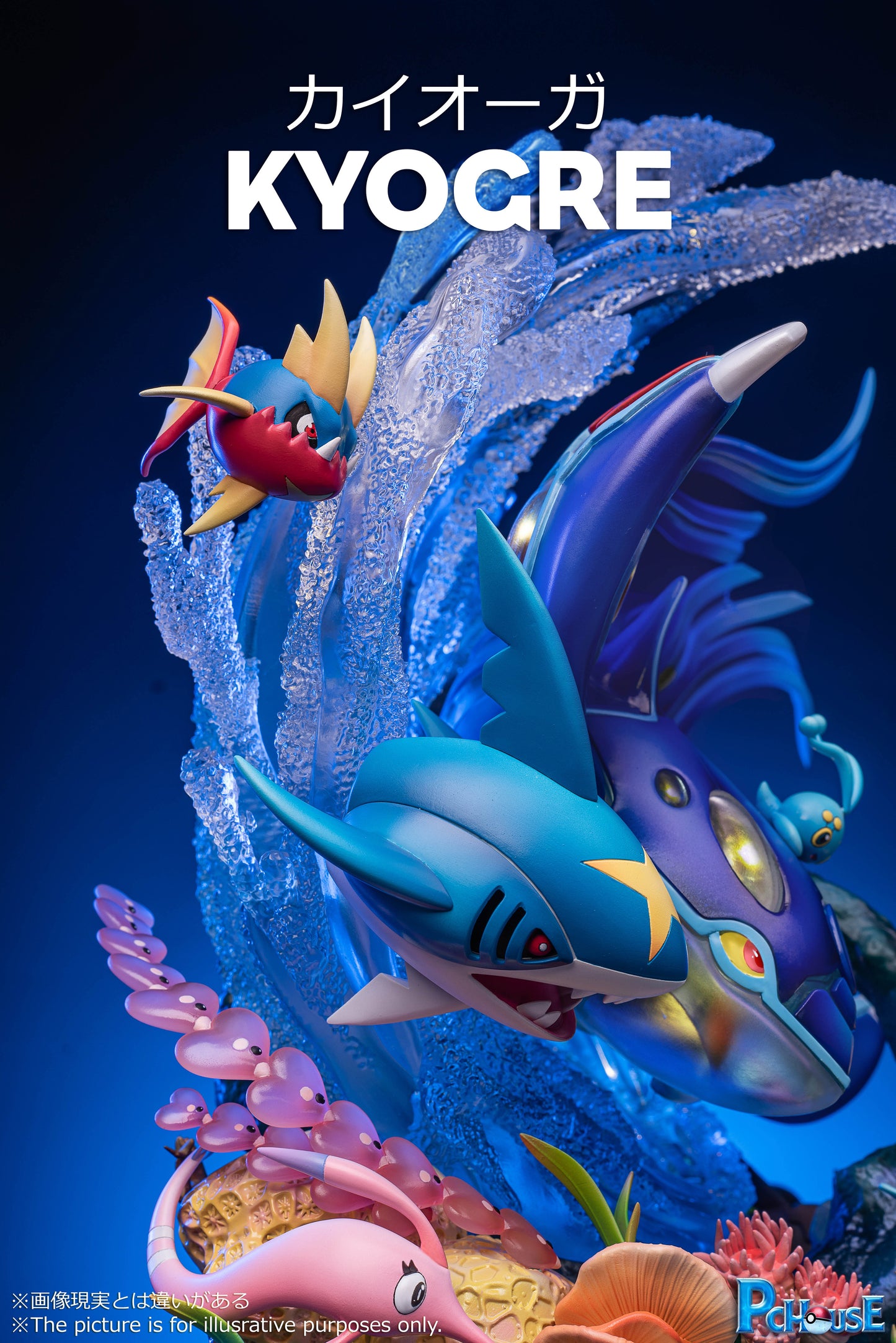 PC HOUSE STUDIO – POKEMON: DEEP SEA SERIES, PRIMAL REVERSION KYOGRE [SOLD OUT]
