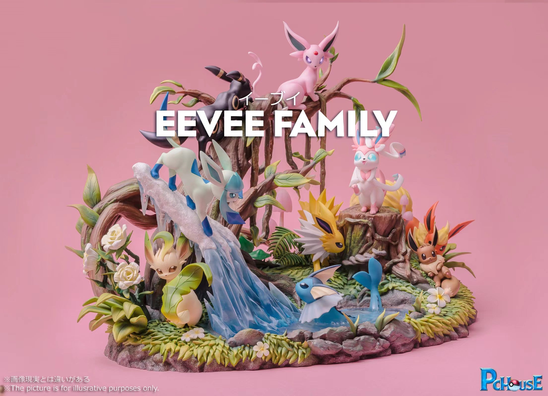 PC HOUSE STUDIO – POKEMON: EEVEE FAMILY [SOLD OUT] – FF COLLECTIBLES