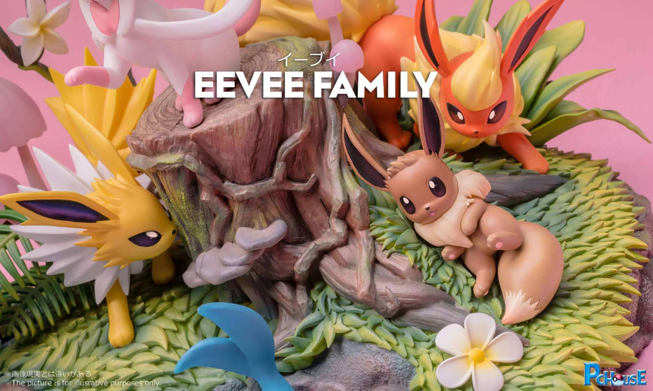PC HOUSE STUDIO – POKEMON: EEVEE FAMILY [SOLD OUT] – FF COLLECTIBLES