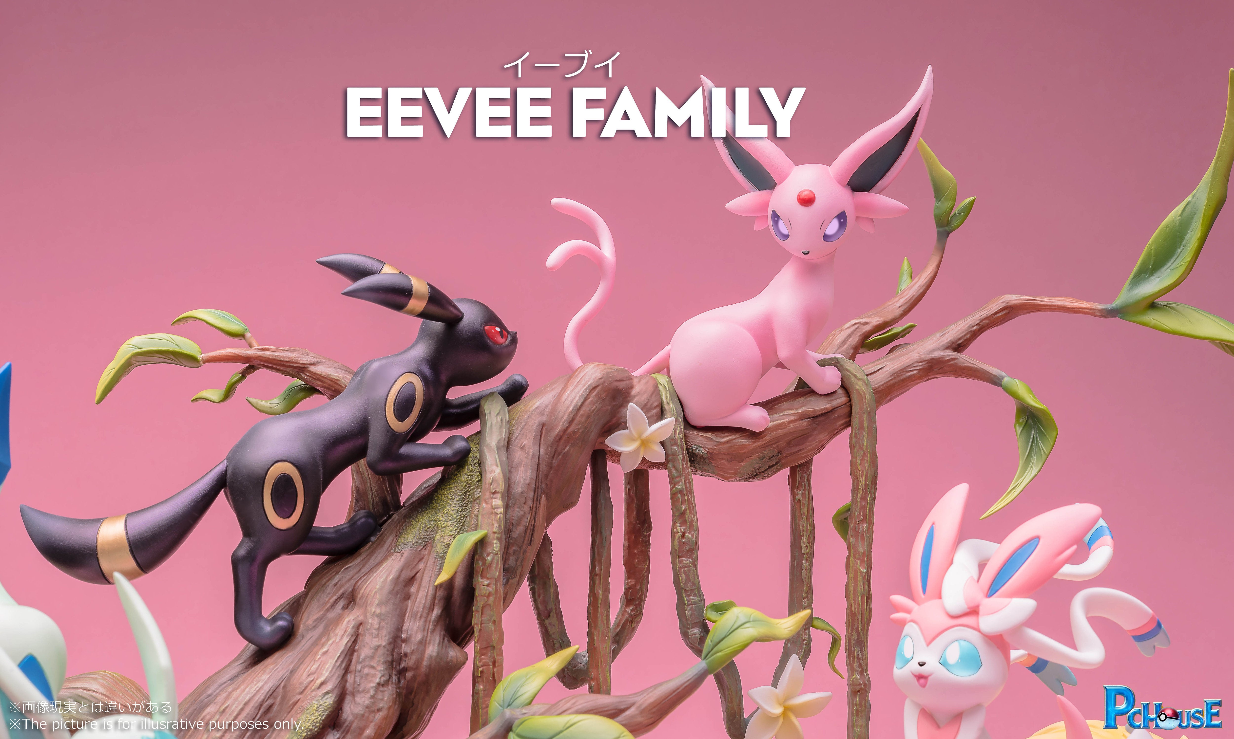 Eevee Family フィギュア PC HOUSE STUDIO – POKEMON: EEVEE FAMILY [SOLD OUT] – FF COLLECTIBLES