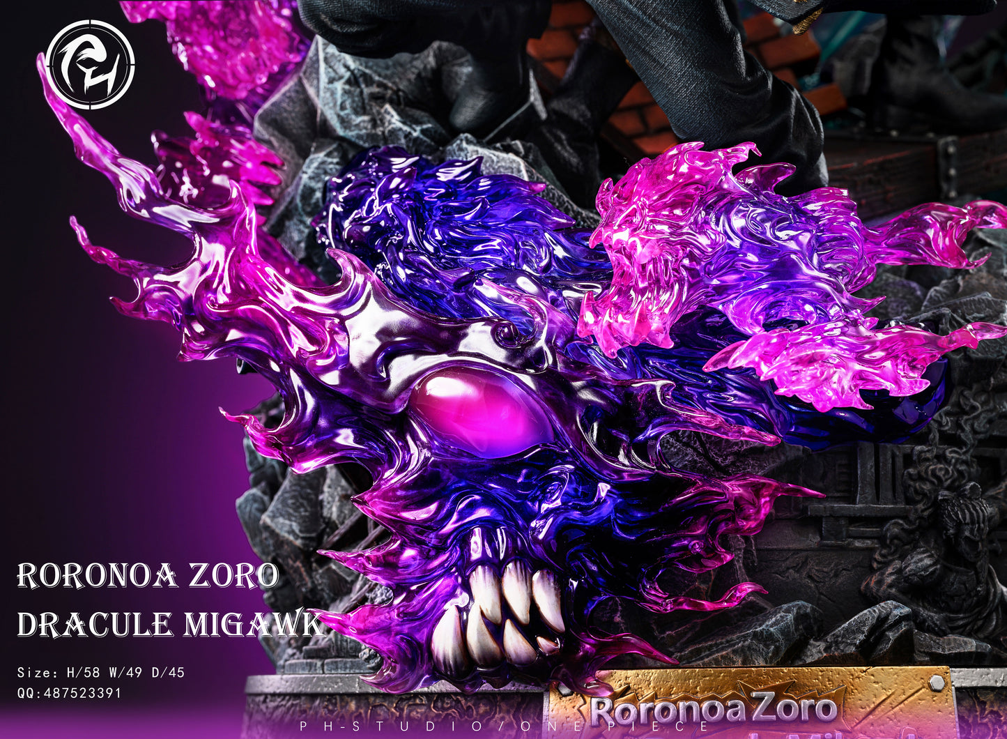 PH STUDIO – ONE PIECE: HEROES SERIES, ZORO AND MIHAWK [PRE-ORDER]
