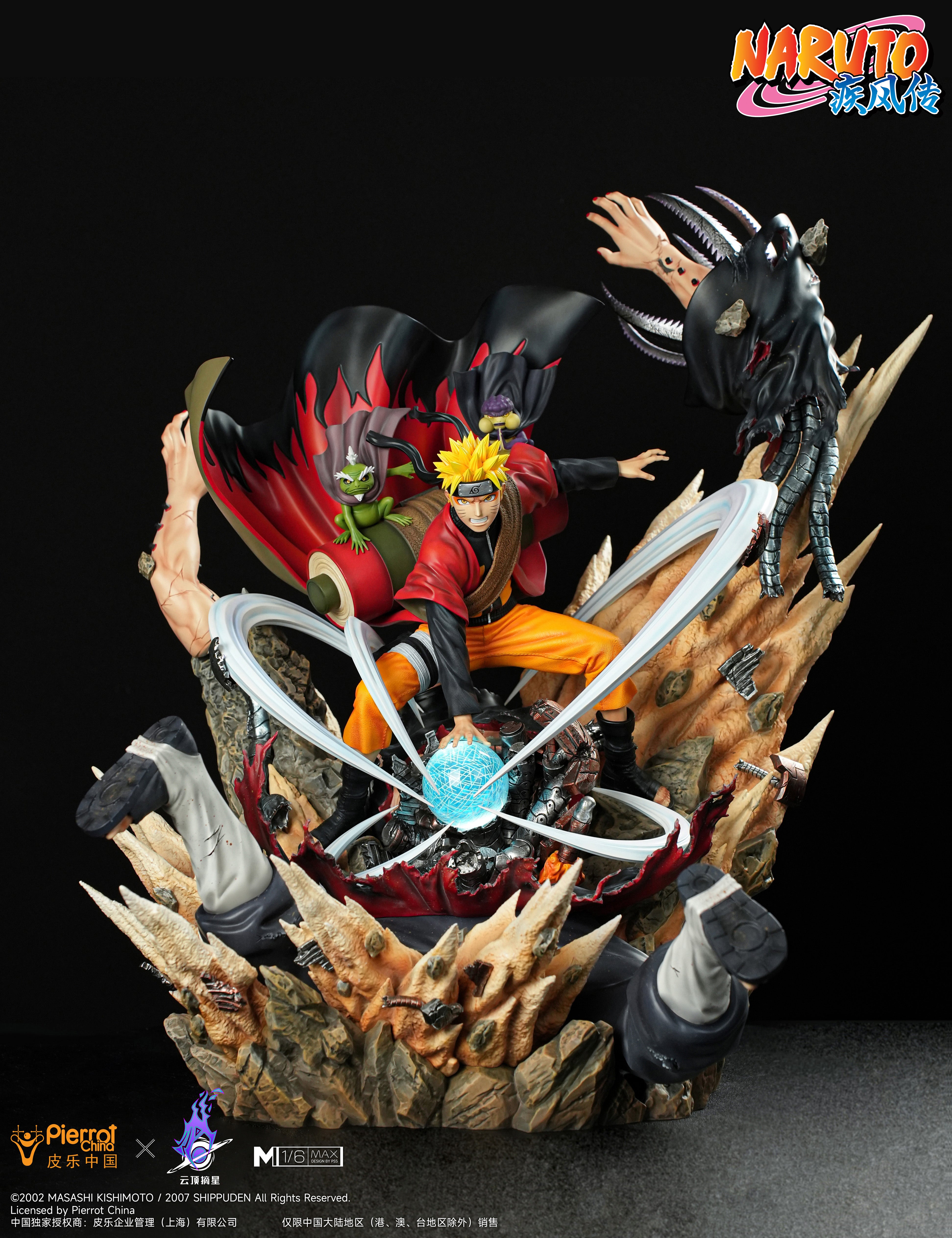 PICKSTAR STUDIO – NARUTO: SAGE MODE NARUTO UZUMAKI 1/6 (LICENSED