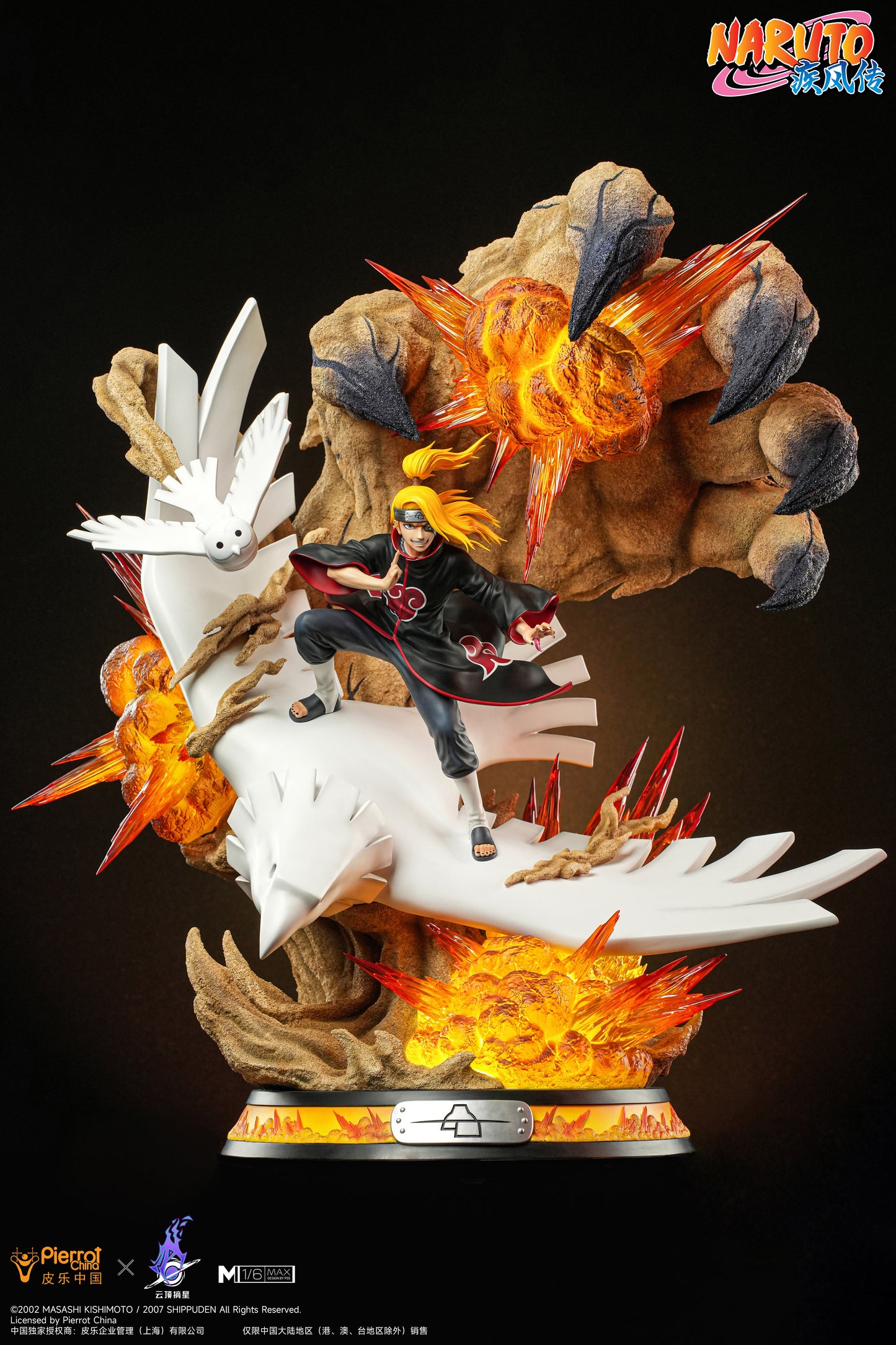 PICKSTAR STUDIO – NARUTO: MAX+ AKATSUKI SERIES 2. DEIDARA (LICENSED) [SOLD OUT]