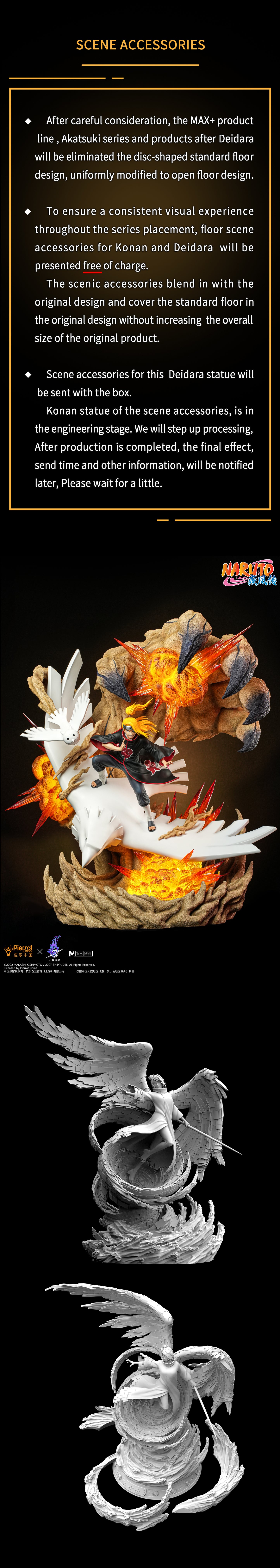 PICKSTAR STUDIO – NARUTO: MAX+ AKATSUKI SERIES 2. DEIDARA (LICENSED) [SOLD OUT]