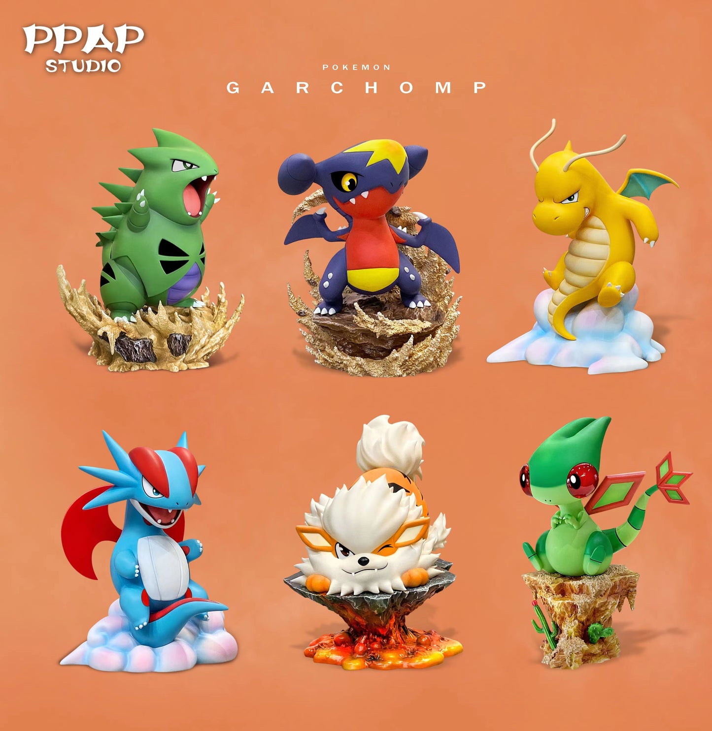 PPAP STUDIO – POKEMON: CHUBBY SERIES, GARCHOMP [SOLD OUT]