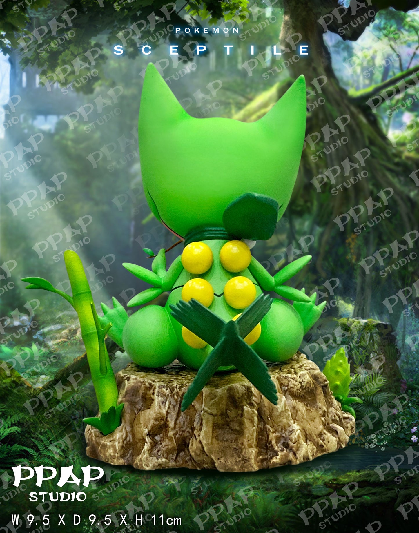 PPAP STUDIO – POKEMON: CHUBBY SERIES, SCEPTILE [SOLD OUT]