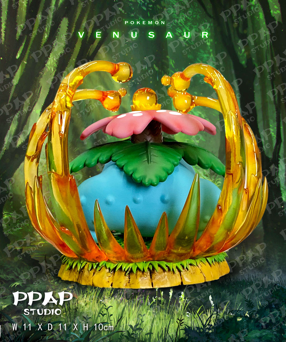PPAP STUDIO – POKEMON: CHUBBY SERIES, VENUSAUR [IN STOCK] – FF COLLECTIBLES